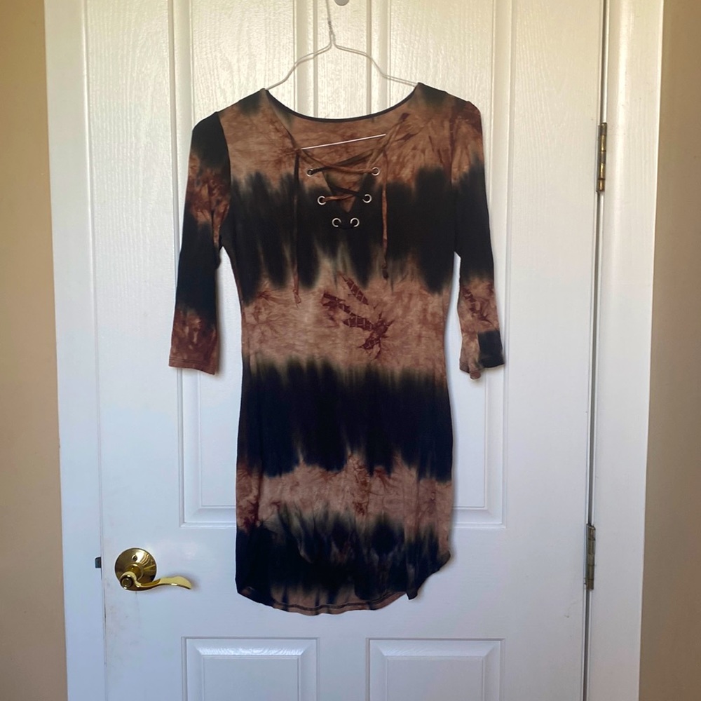 Black and Tan dress